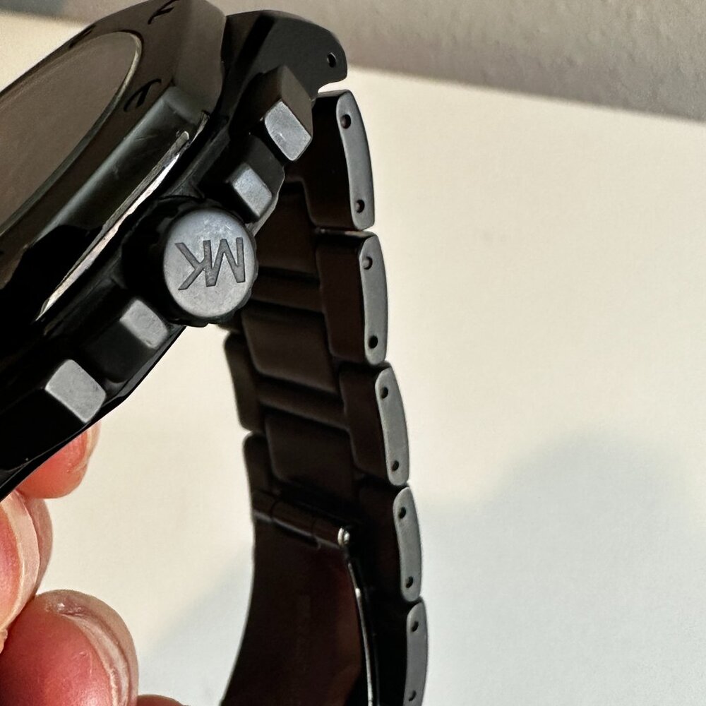 MICHAEL KORS | Men's Stainless Steel Black Watch | MK8198 - Picture 6 of 11